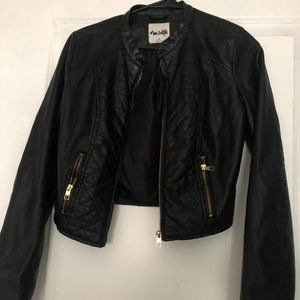 Leather Effect Jacket